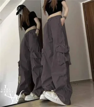 Casual Baggy Cargo Pant Purple